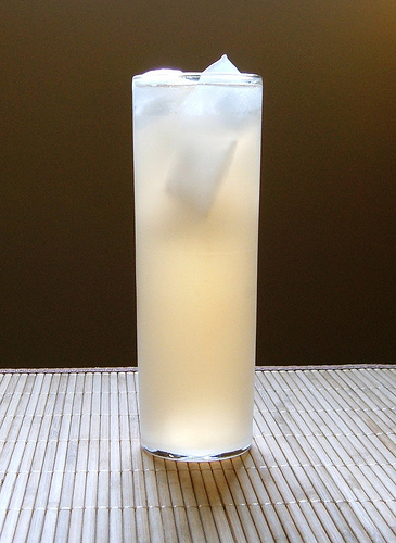 Vermouth And Bitter Lemon Cocktail